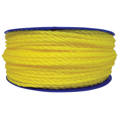  1/4 in. X 600\ TWISTED POLYLITE YELLOW